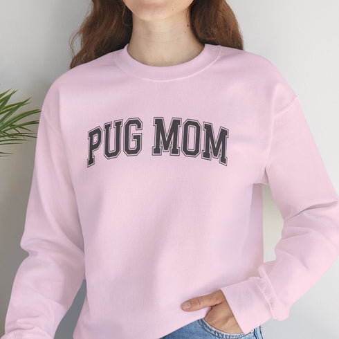 Pug Sweatshirt for Women - Pug Mom Sweatshirt